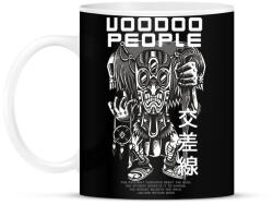 printfashion Voodoo people - Bögre - Fekete (16751049)