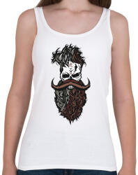 printfashion Szakállas hipster - Női atléta - Fehér (2282689)