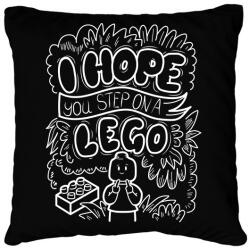 printfashion I hope you step on a lego - Párnahuzat, Díszpárnahuzat - Fekete (16469068)