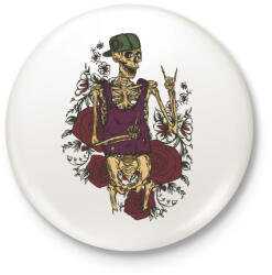 printfashion Cool guy - Kitűző, hűtőmágnes - Fehér (3075845)