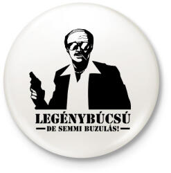 printfashion Legénybúcsú Torrente - Kitűző, hűtőmágnes - Fehér (3080878)