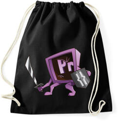 printfashion Knight of Movies - Sportzsák, Tornazsák - Fekete (866043)