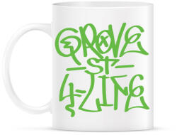 printfashion GTA - Grove Street Graffiti - Bögre - Fehér (1884028)