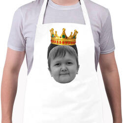 printfashion Hasbulla KING - Kötény - Fehér (5029100)