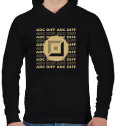 printfashion League of Legends - ADC DIFF - Férfi kapucnis pulóver - Fekete (15859253)