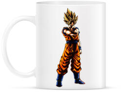 printfashion dragon ball super-saiyan - Bögre - Fehér (4190992)