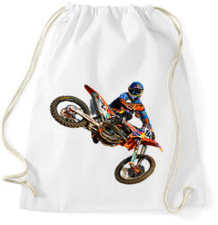 printfashion KTM - Sportzsák, Tornazsák - Fehér (7671588)