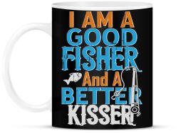 printfashion Good fisher - Bögre - Fekete (2461073)