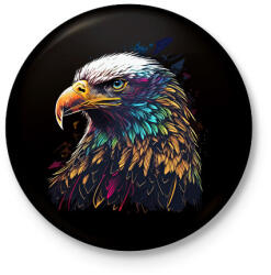 printfashion Sas - Kitűző, hűtőmágnes - Fekete (15537090)