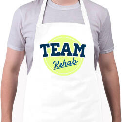 printfashion TEAM Rehab Yellow - Kötény - Fehér (4900783)