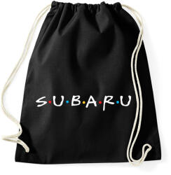 printfashion Subaru jóbarátok - Sportzsák, Tornazsák - Fekete (1445671)