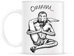 printfashion Ommm. . . - Jógázó férfi - Bögre - Fehér (6875479)