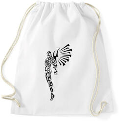 printfashion Maori angyalember - Sportzsák, Tornazsák - Fehér (11382939)