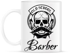 printfashion Old School Barber - Bögre - Fehér (1845249)