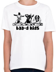 printfashion Baa-d kids - Gyerek póló - Fehér (11617800)
