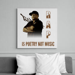 printfashion RAP - Vászonkép - Fehér (6629740)