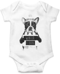 printfashion Winter is boring - Baba Body - Fehér (1329626)
