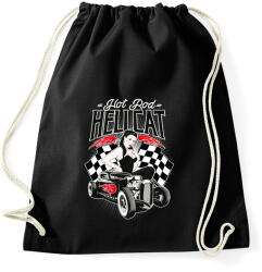 printfashion hot Rod Hellcat - Sportzsák, Tornazsák - Fekete (803842)