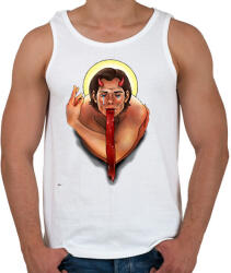 printfashion Sam - Férfi atléta - Fehér (2544535)