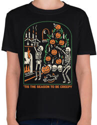 printfashion Be creepy - Gyerek póló - Fekete (14486767)