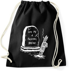 printfashion Give me a fucking break - Sportzsák, Tornazsák - Fekete (16324219)