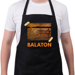 printfashion balatoni naplemente - Kötény - Fekete (4929458)