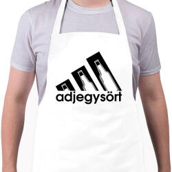 printfashion adjegysört márkaparódia - Kötény - Fehér (13114102)