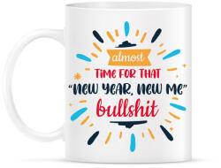 printfashion New year, new me - Bögre - Fehér (10278475)