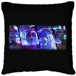 printfashion FIVE NIGHTS AT FREDDYS #3 - Párnahuzat, Díszpárnahuzat - Fekete (15185683)