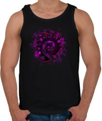 printfashion Zerg - Férfi atléta - Fekete (1757891)