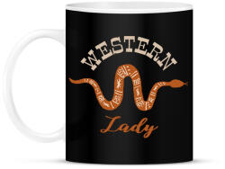 printfashion Western Lady - Bögre - Fekete (7508878)