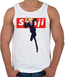 printfashion Sanji - Férfi atléta - Fehér (5416120)