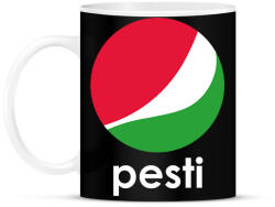 printfashion Pesti - Pepsi - Bögre - Fekete (7329258)