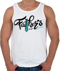 printfashion Apák napjára - Férfi atléta - Fehér (2593240)