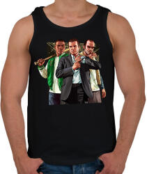 printfashion GTA karakterek #2 - Férfi atléta - Fekete (14528774)