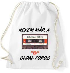 printfashion B oldal - Sportzsák, Tornazsák - Fehér (12567890)