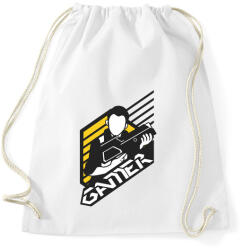 printfashion GAMER - Sportzsák, Tornazsák - Fehér (1096837)