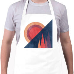 printfashion Naplemente 1 - Kötény - Fehér (5247741)