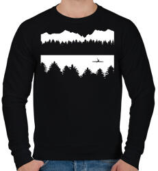 printfashion Kayak - Férfi pulóver - Fekete (15914195)