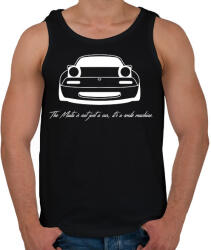 printfashion Mazda mx5 - Férfi atléta - Fekete (15777851)