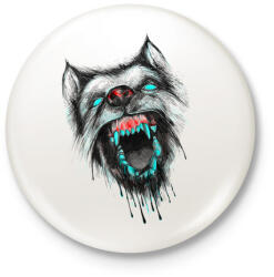 printfashion Ordas - Kitűző, hűtőmágnes - Fehér (3073566)