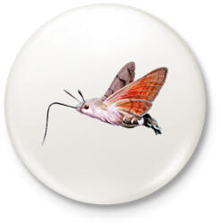 printfashion Kacsafarkú szender - Kitűző, hűtőmágnes - Fehér (13396969)