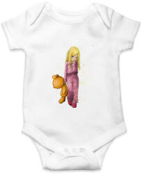 printfashion Kicsi lány. . . kicsi maci - Baba Body - Fehér (5688836)