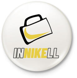 printfashion InNIKEll - Kitűző, hűtőmágnes - Fehér (14115089)
