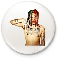 printfashion Tekashi - Kitűző, hűtőmágnes - Fehér (3088814)