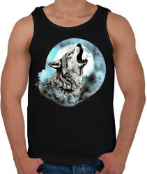 printfashion Farkas - Férfi atléta - Fekete (16517911)