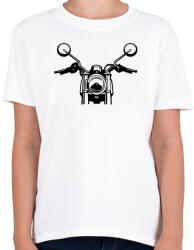 printfashion Simson S50 S51 Motorbicikli Elülső - Gyerek póló - Fehér (16196957)