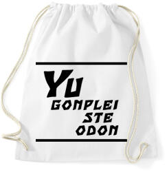 printfashion Yu gonplei ste odon - Sportzsák, Tornazsák - Fehér (2887660)