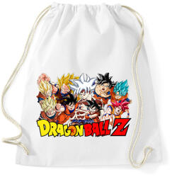 printfashion Dragonball Z - Sportzsák, Tornazsák - Fehér (2102626)