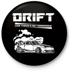 printfashion Drift - Kitűző, hűtőmágnes - Fekete (16625667)